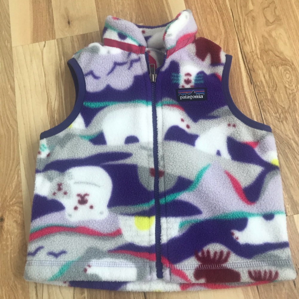 Patagonia baby girl vest